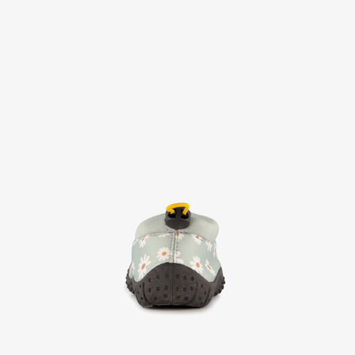 Kinder waterschoenen met madeliefjes mintgroen