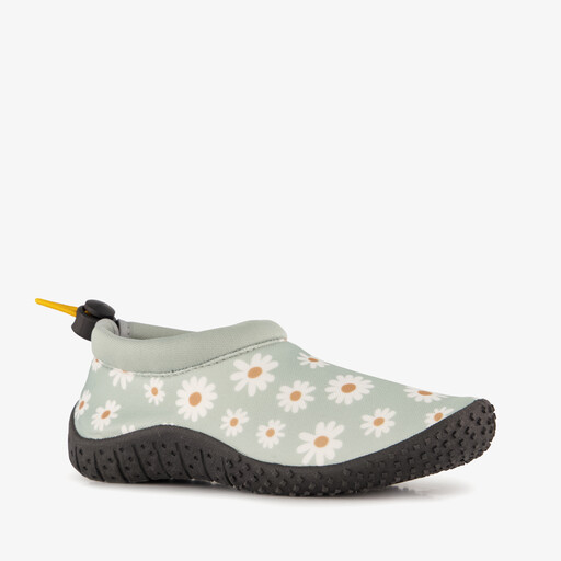 Kinder waterschoenen met madeliefjes mintgroen