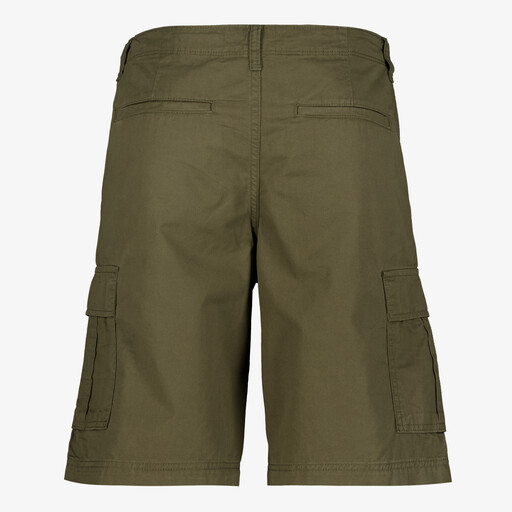 Heren cargo short donkergroen