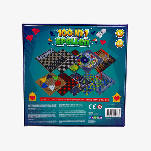 Spellendoos 100 in 1 spellen