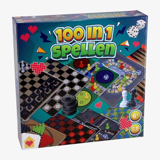 Spellendoos 100 in 1 spellen