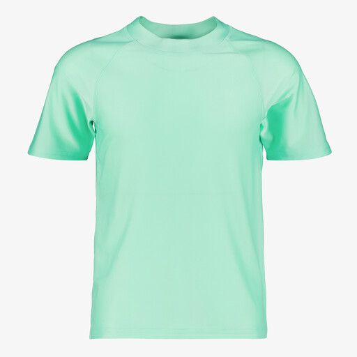 Kinder UV zwemshirt met korte mouwen groen