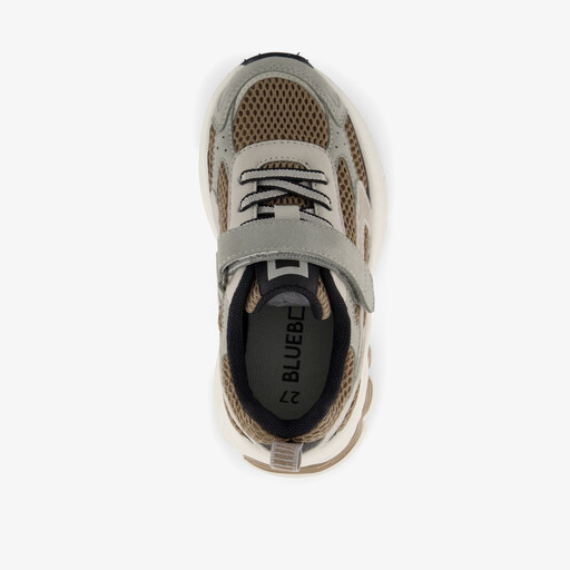 Jongens sneakers bruin grijs