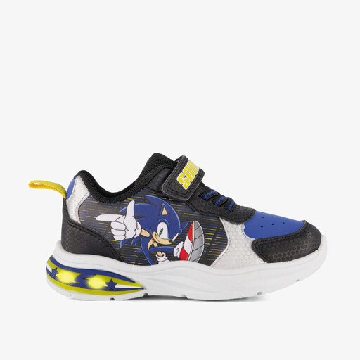 Jongens sneakers zwart met lichtjes