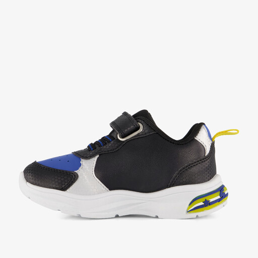 Jongens sneakers zwart met lichtjes