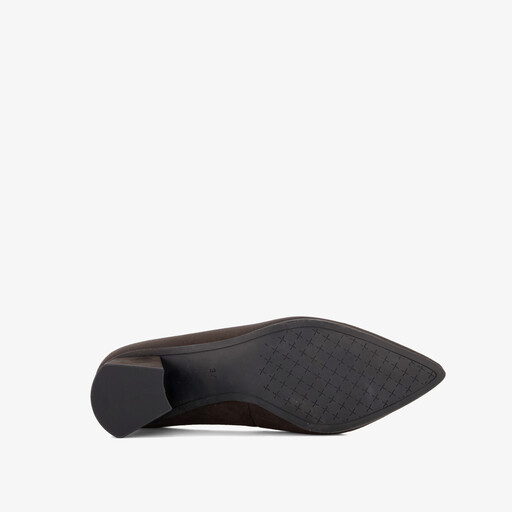 Dames pumps donkerbruin