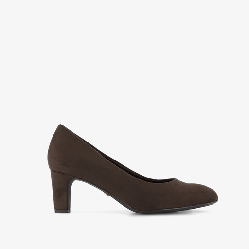 Dames pumps chocoladebruin