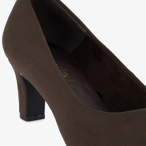 Dames pumps chocoladebruin