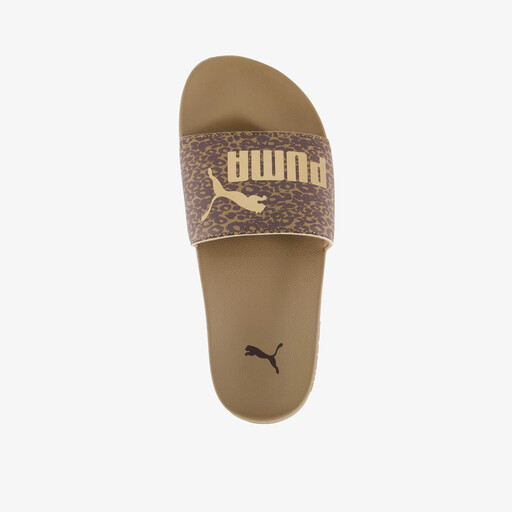 Leadcat 2.0 dames badslippers bruin