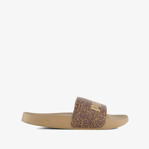 Leadcat 2.0 dames badslippers bruin