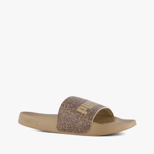 Leadcat 2.0 dames badslippers bruin