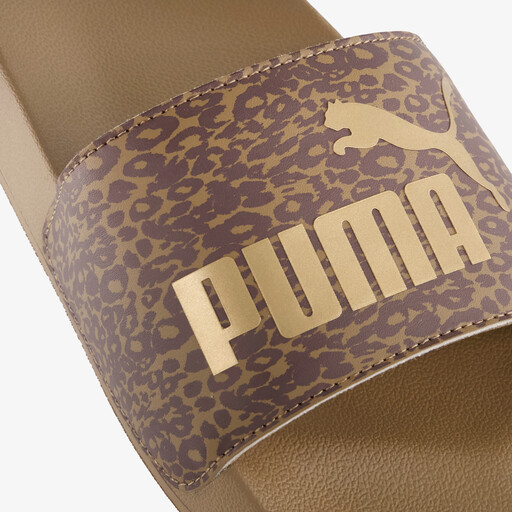 Leadcat 2.0 dames badslippers bruin