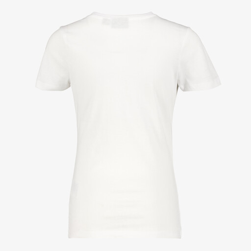 Meisjes T-shirt met palmboom wit