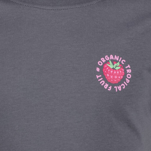 Meisjes T-shirt met backprint zwart