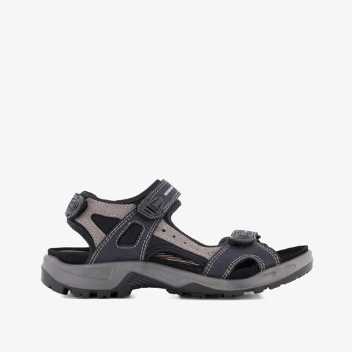 ECCO Offroad leren heren sandalen blauw