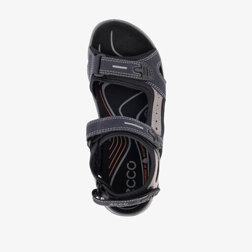 ECCO Offroad leren heren sandalen blauw