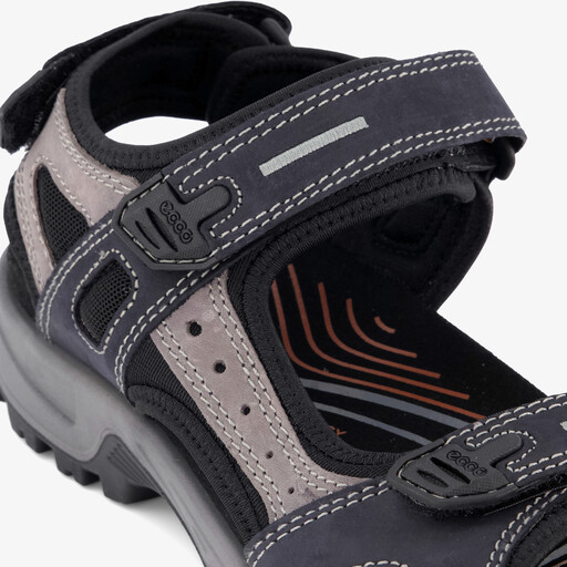 ECCO Offroad leren heren sandalen blauw