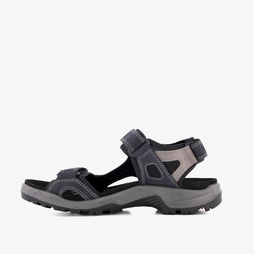 ECCO Offroad leren heren sandalen blauw