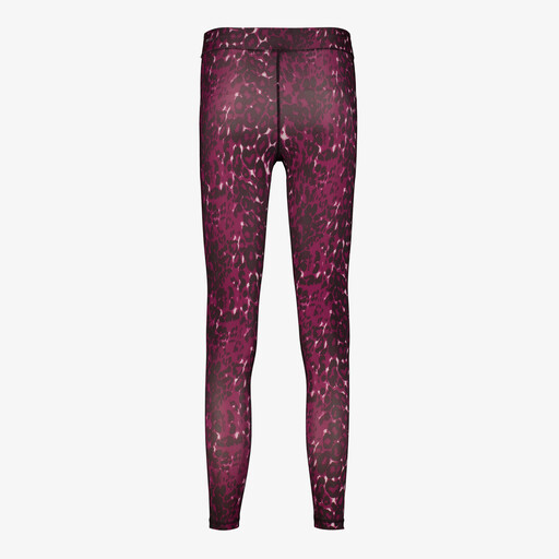 Tad Essentials meisjes sportlegging panterprint roze