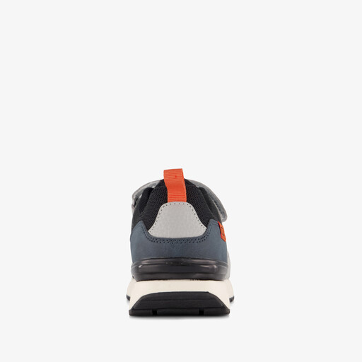 Jongens sneakers blauw grijs