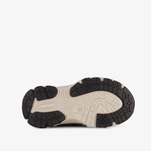 Jongens dad sneakers beige groen