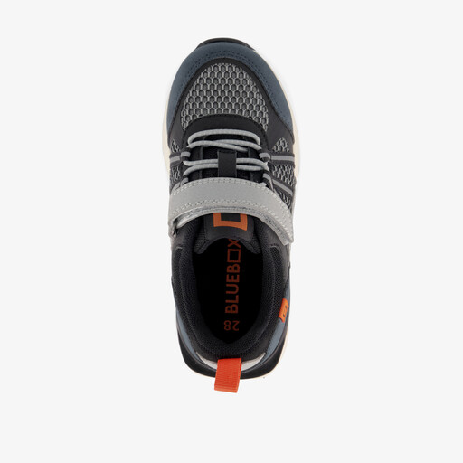 Jongens sneakers blauw grijs