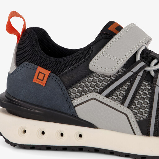 Jongens sneakers blauw grijs