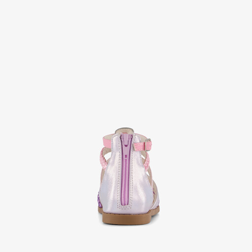 Meisjes sandalen met luipaardprint en glitters
