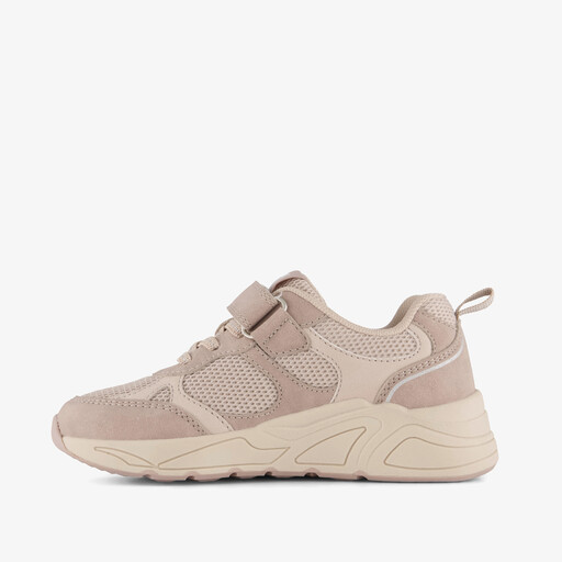 Meisjes sneakers beige