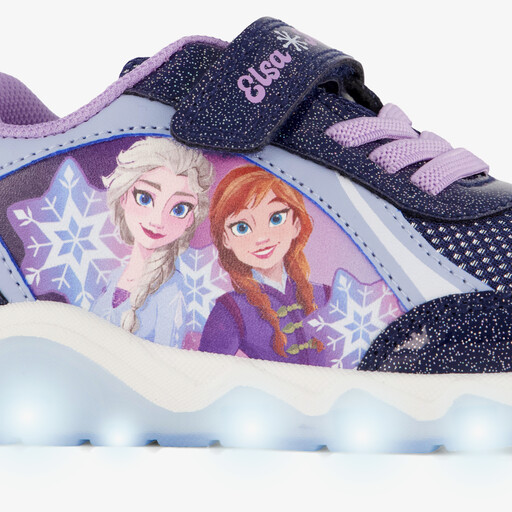 Meisjes sneakers met lichtjes blauw