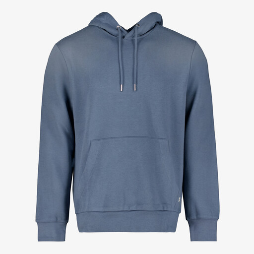 Heren hoodie blauw