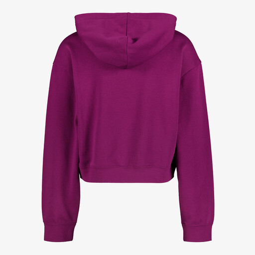 ESS 2 Color No. 1 meisjes cropped hoodie roze