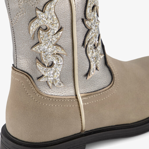 Meisjes western laarzen beige
