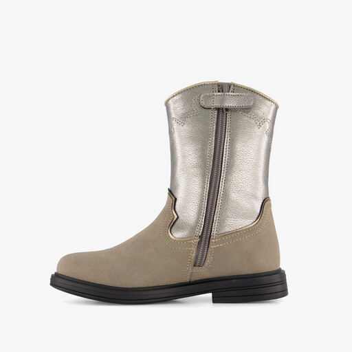 Meisjes western laarzen beige