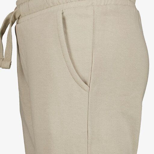 Jongens cargo joggingbroek beige
