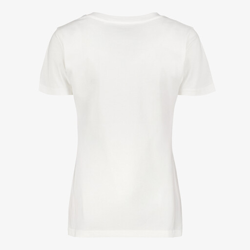 Dames T-shirt met tijger wit