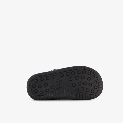 Jongens pantoffels race auto's zwart