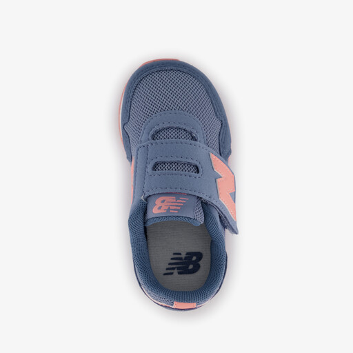 323 meisjes sneakers blauw roze