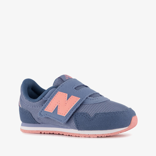 323 meisjes sneakers blauw roze