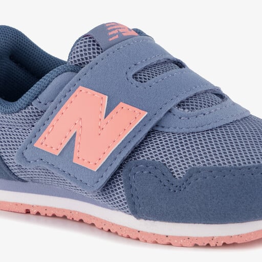 323 meisjes sneakers blauw roze
