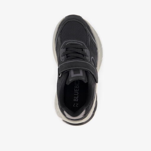 Jongens dad sneakers zwart grijs