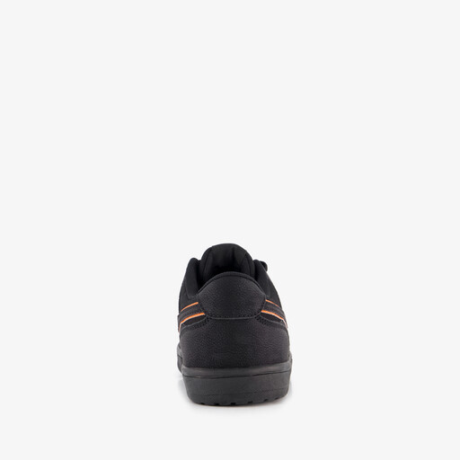 Jongens sneakers zwart oranje