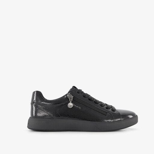 Dames sneakers zwart lak