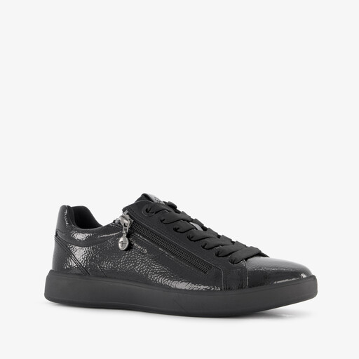 Dames sneakers zwart lak