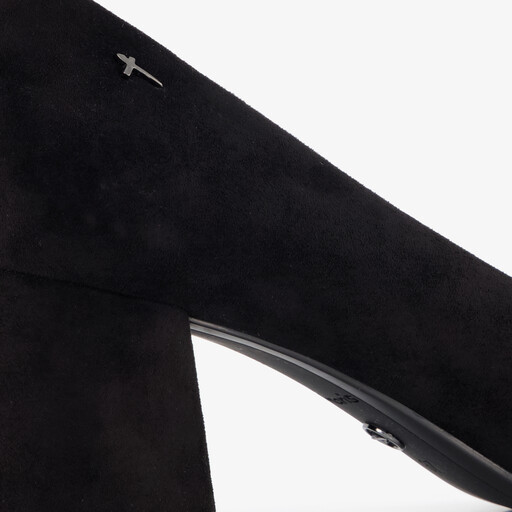 Dames pumps antislipzool zwart