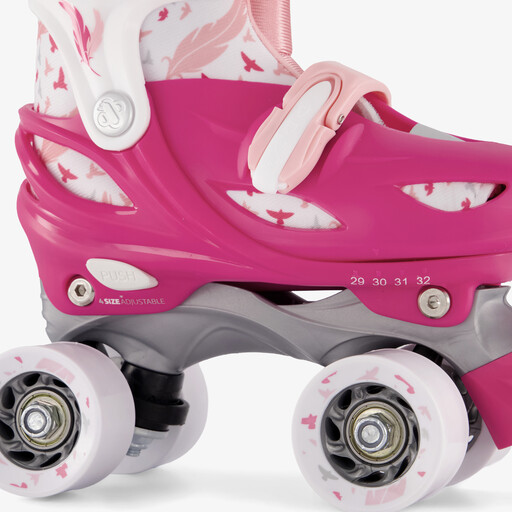 Feather Drops verstelbare rolschaatsen roze