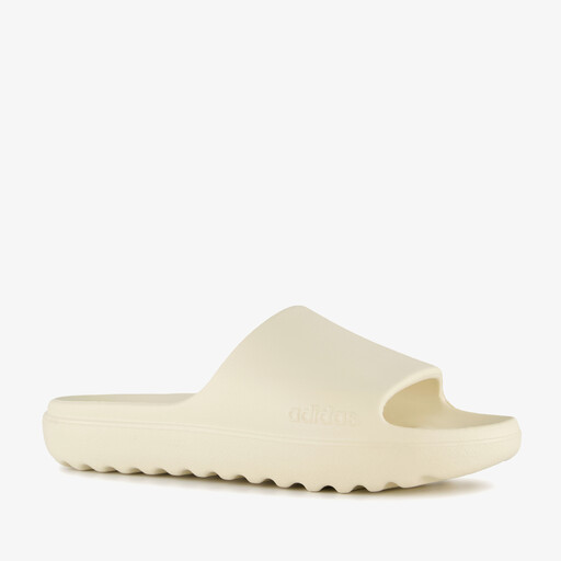 Adilette Lumia dames badslippers creme