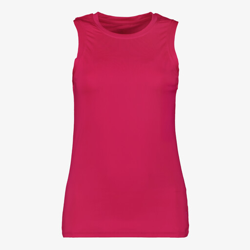 Dames sport singlet roze