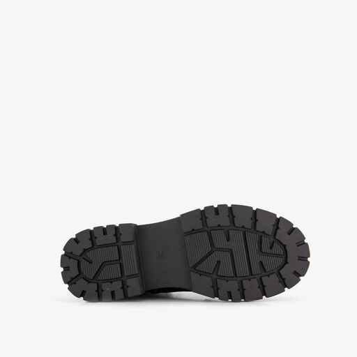 Meisjes veterboots zwart