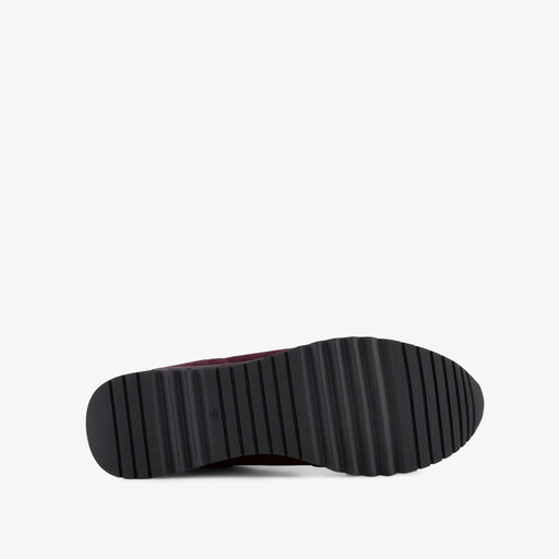 Dames sneakers bordeaux